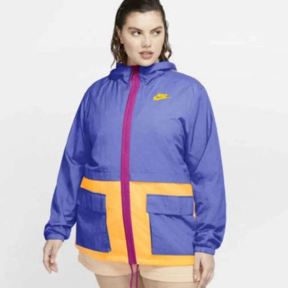 Nike 90’s Vintage Color block Athletic Windbreaker Jacket